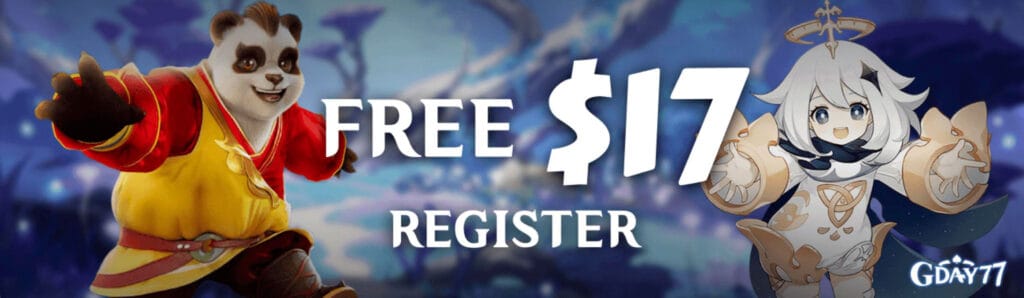 register bonus gday77 casino